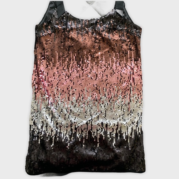 Essue Ombré Sequin Mini Dress Size Medium - Picture 4 of 4